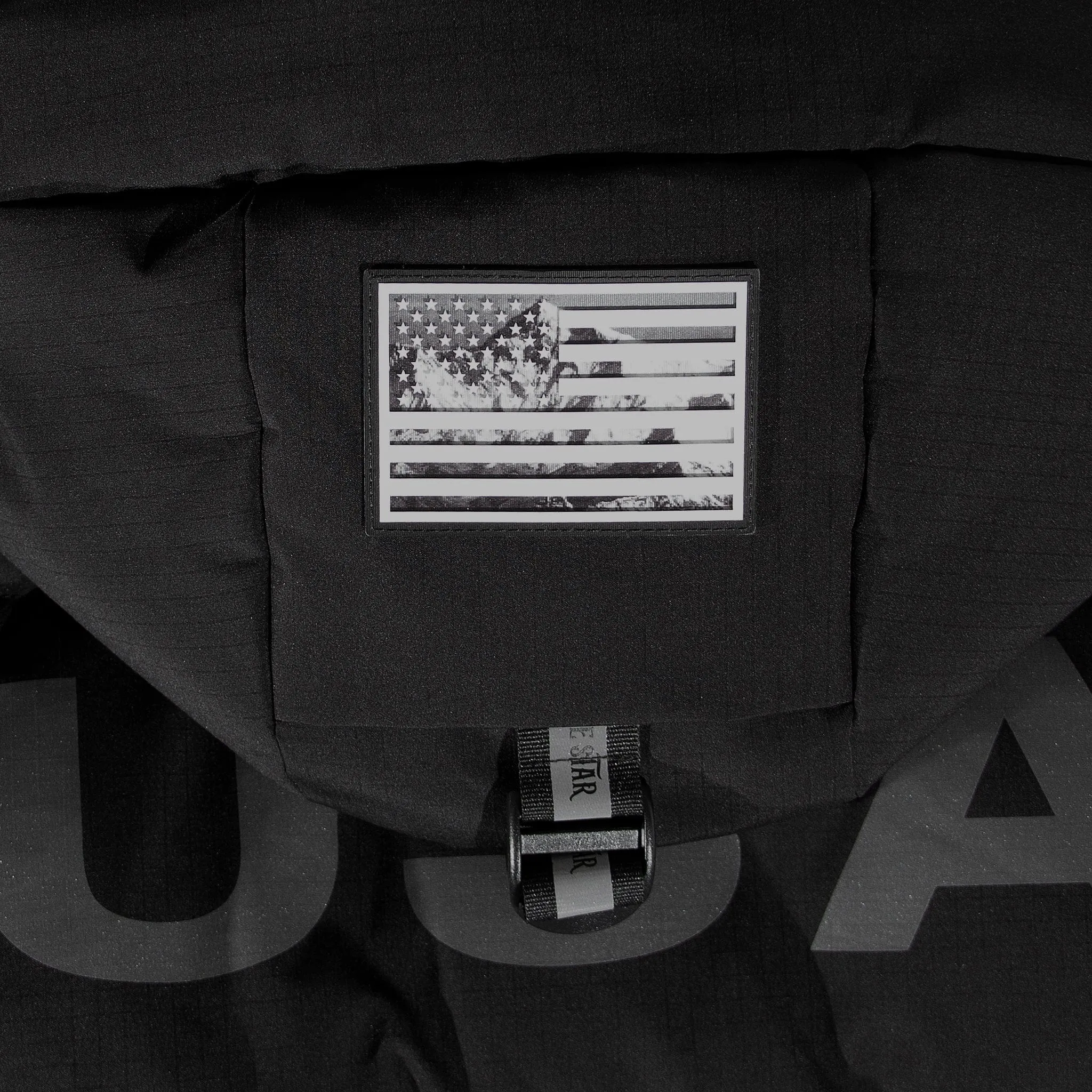 BLACK DOWN JACKET "AMERICAN ANCHORAGE"