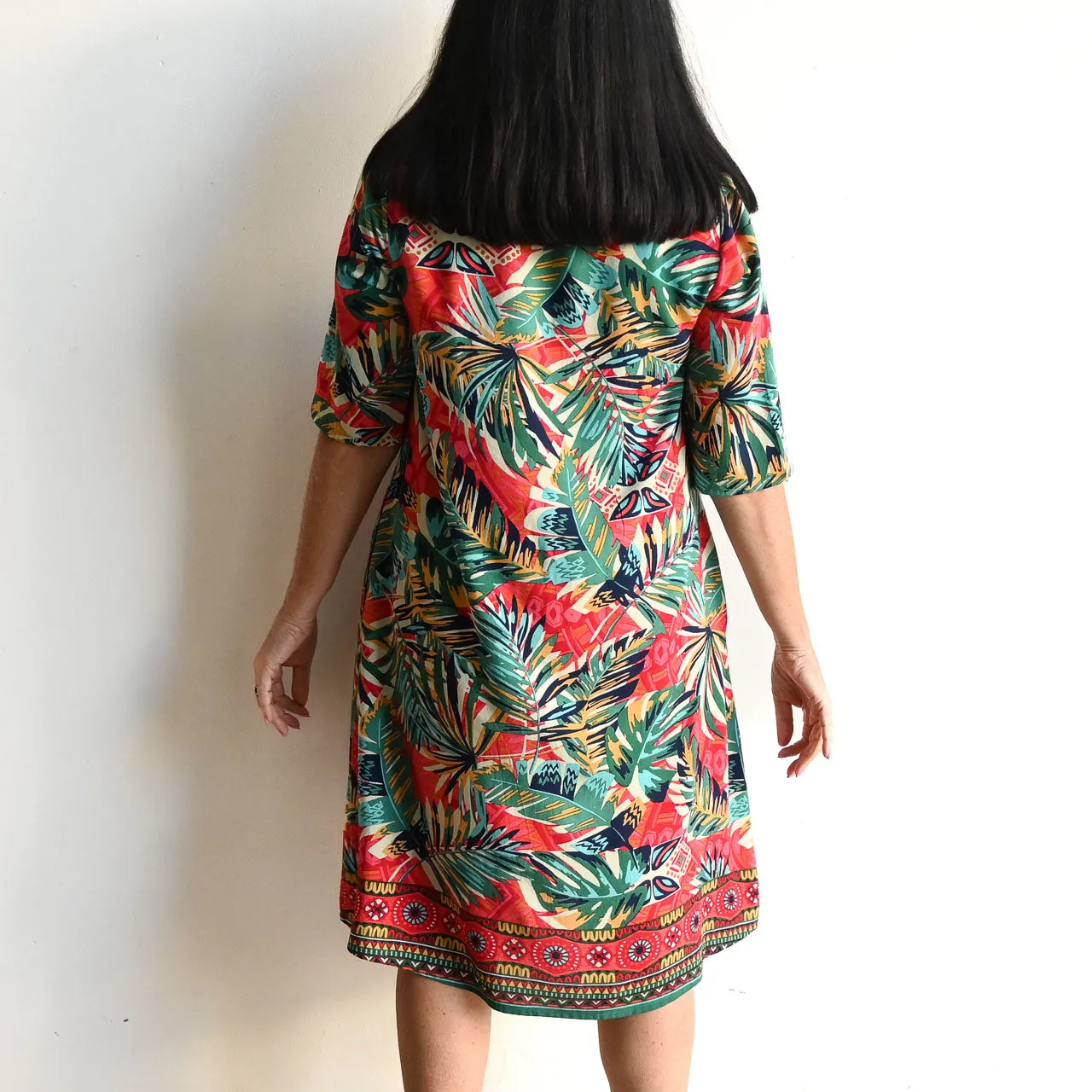 Contemporary Shift Dress by Orientique Australia - Rio - 61704