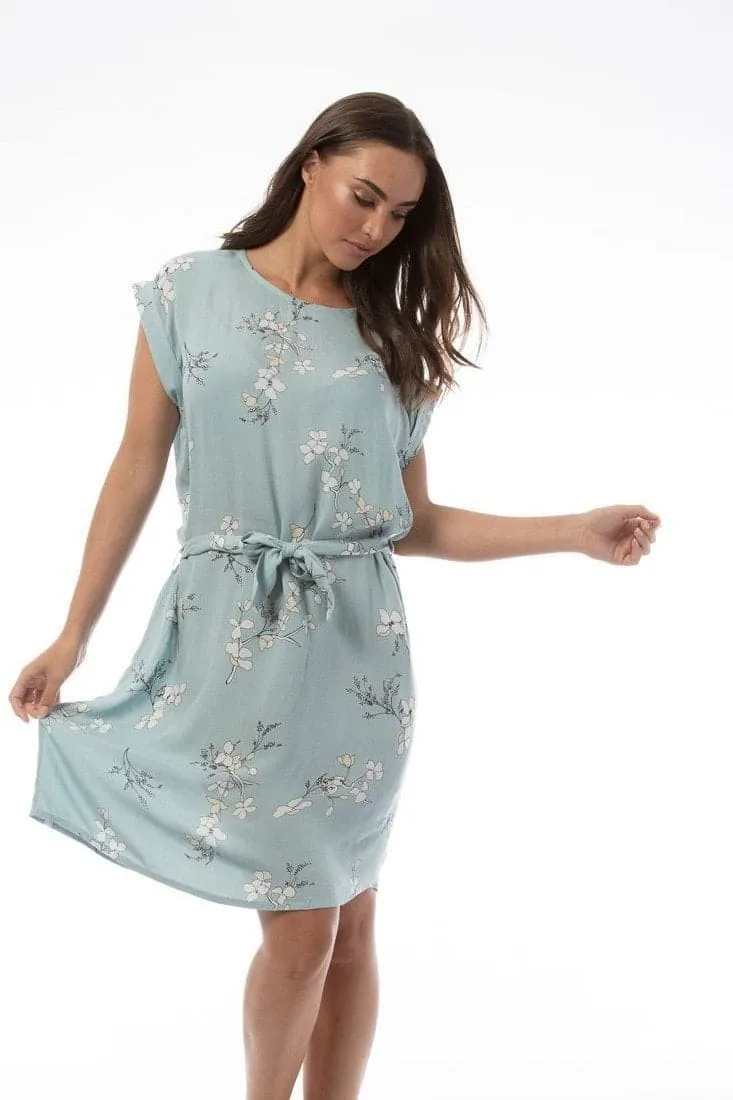 Women  Blue floral Dress - Leonie Dress